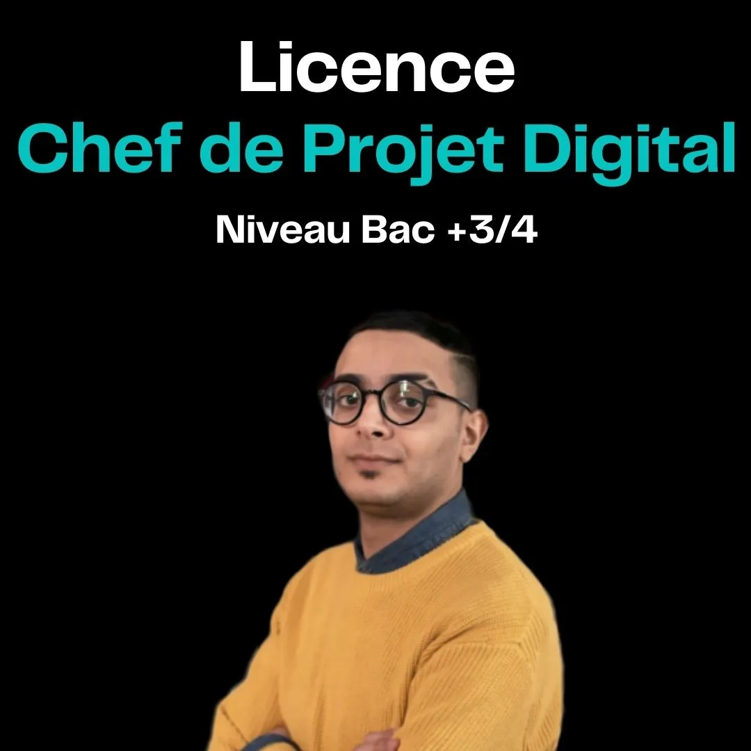 licence chef projet digital